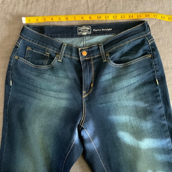 Levi’s Signature Curvy Straight Jeans, Size 14L - Picture 4 of 6